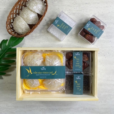 Hộp quà - Yến tinh chế loại 1