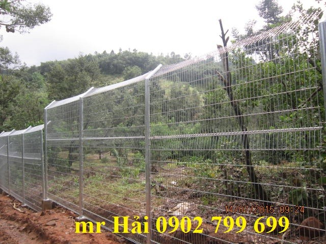 Hàng rào gập tam giác, 2 tầng