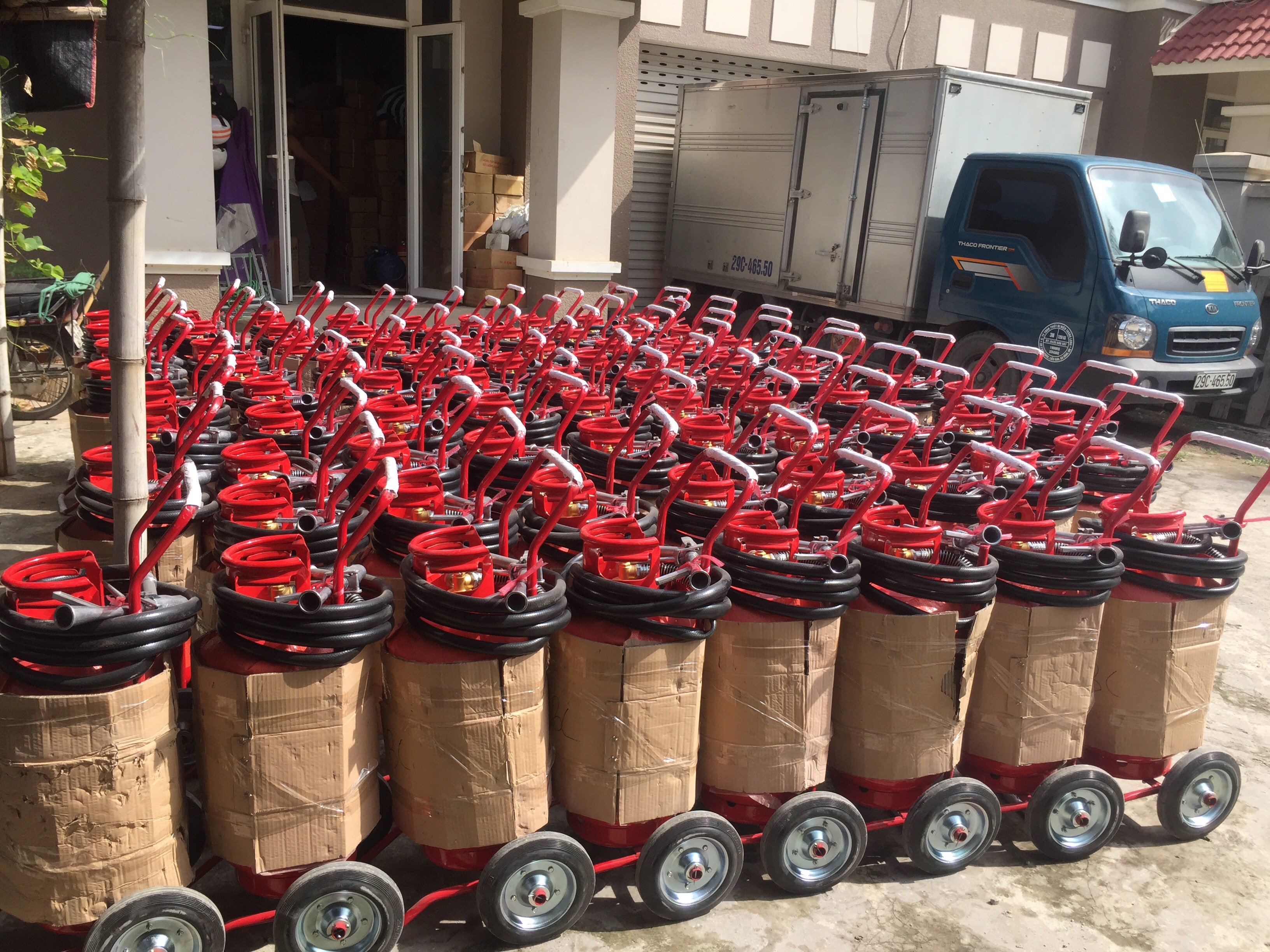 Bình chữa cháy xe đẩy