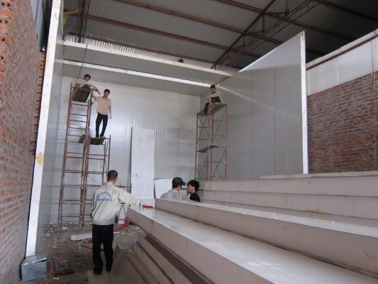 Thi công Panel cách nhiệt EPS