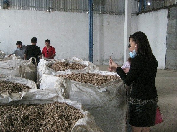 Viên nén mùn cưa