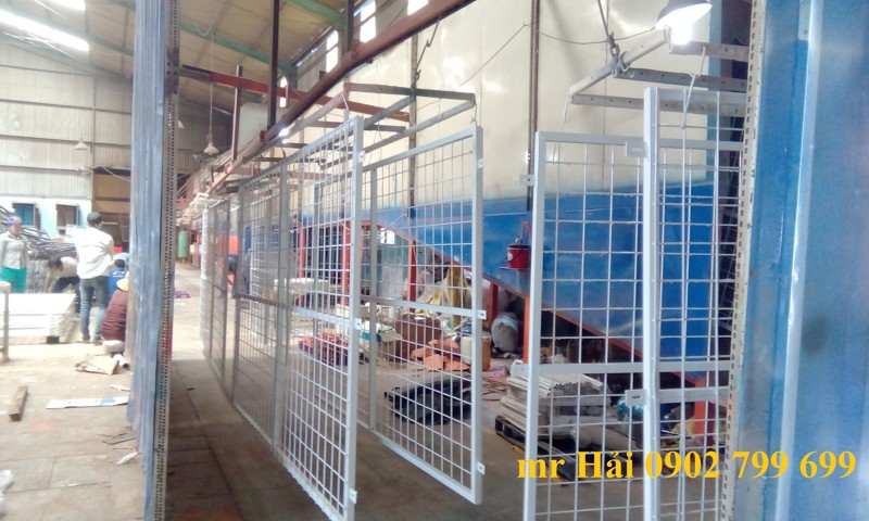 Hàng rào sơn tĩnh điện