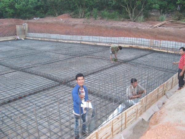 Thi công công trình bể bơi