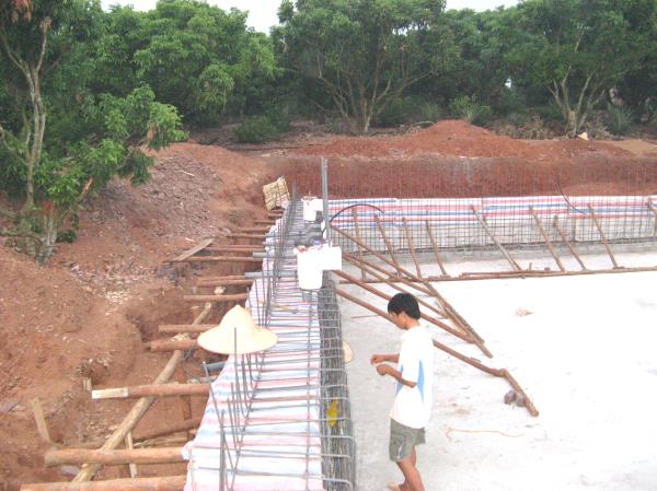 Thi công công trình bể bơi