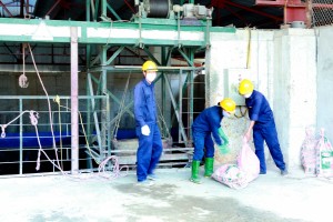 Xử lí tại nhà máy Phú Thọ