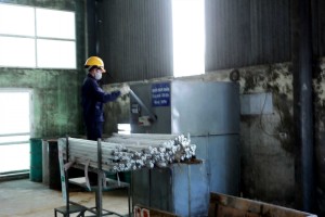 Xử lí tại nhà máy Phú Thọ