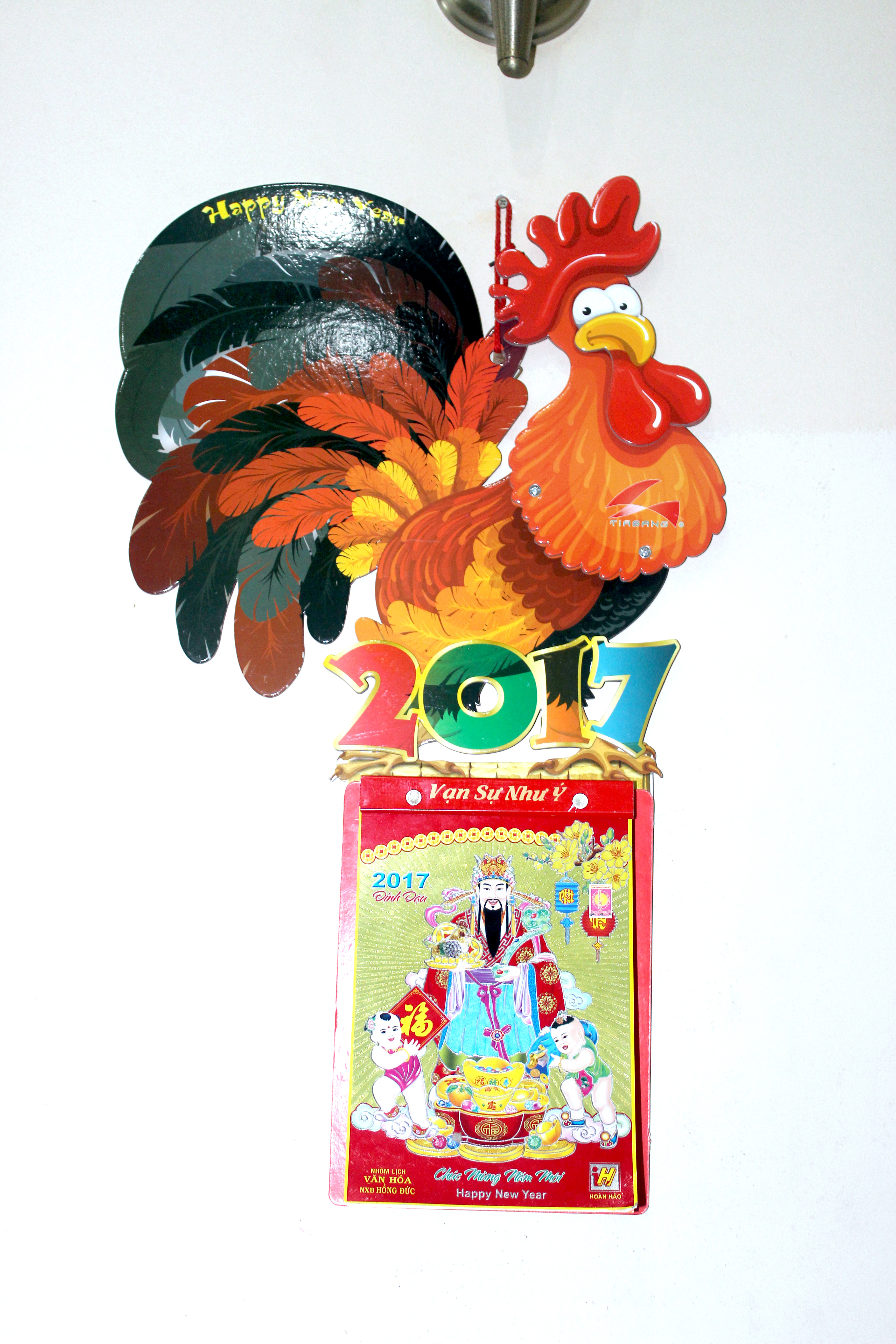 In và làm lịch con giá Đinh Dậu