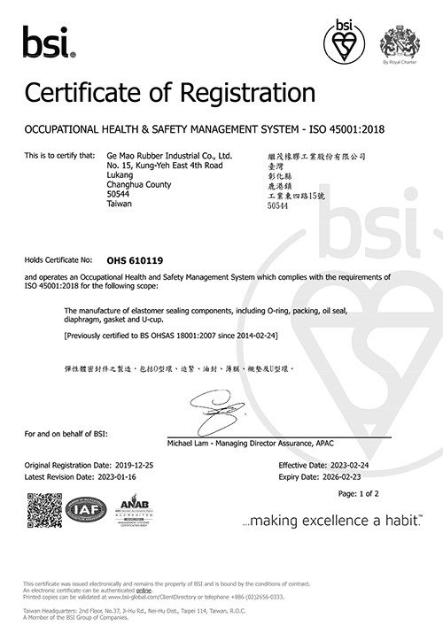 ISO 45001:2018