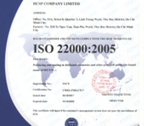 ISO 22000:2005