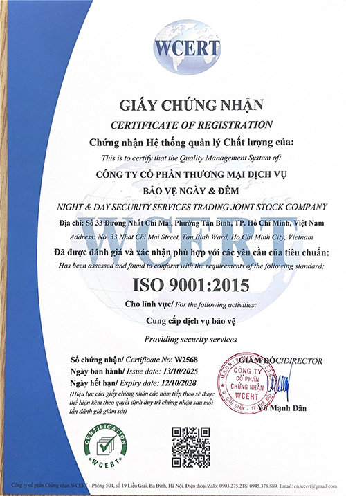 Chứng nhận