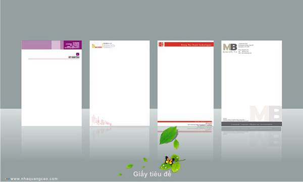 In giấy tiêu đề - Letterhead