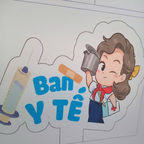 In hashtag cầm tay