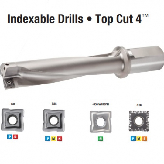 Indexable Drill - Top Cut 4