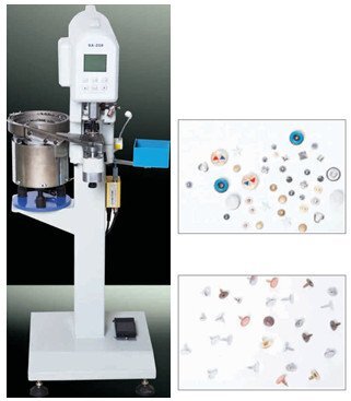 Máy dập cúc bán tự động