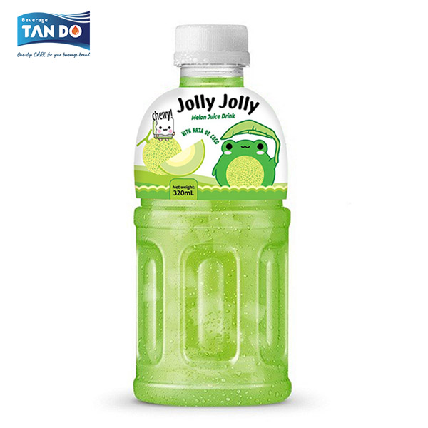 Nước thạch dừa Jolly Jolly vị dưa lưới xanh