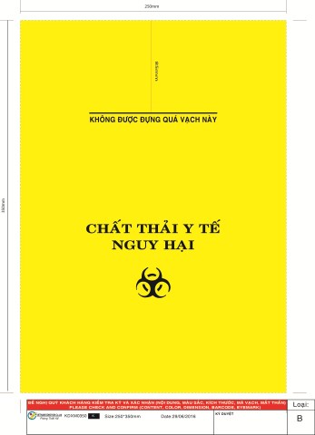 Túi đựng rác y tế