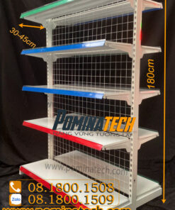 Kệ đôi lưới 5 tầng