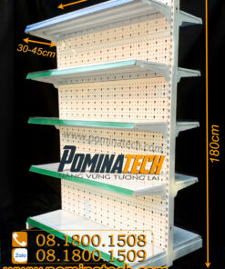 Kệ đôi tôn đục lỗ 5 tầng