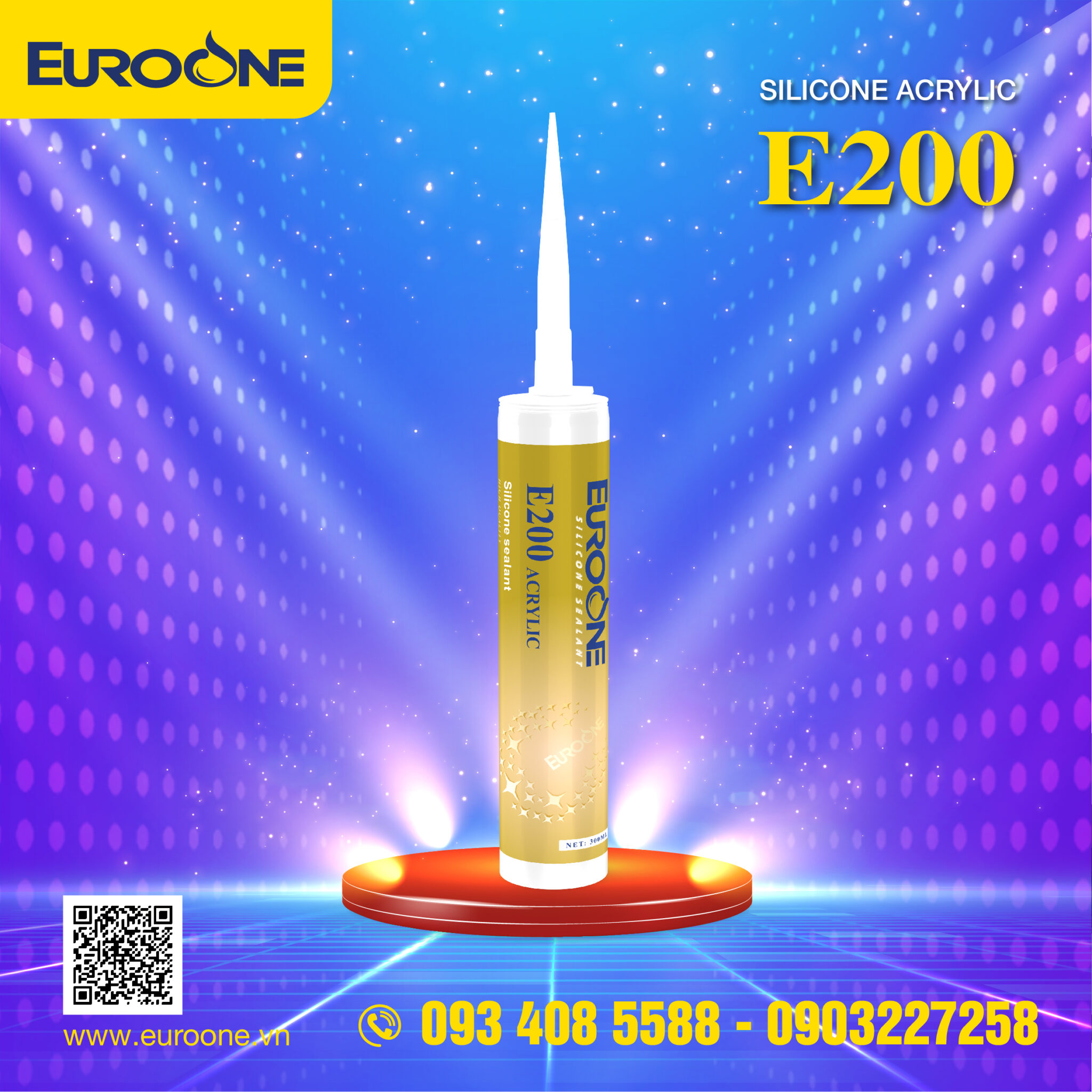 KEO SILICONE ACRYLIC EUROONE E200