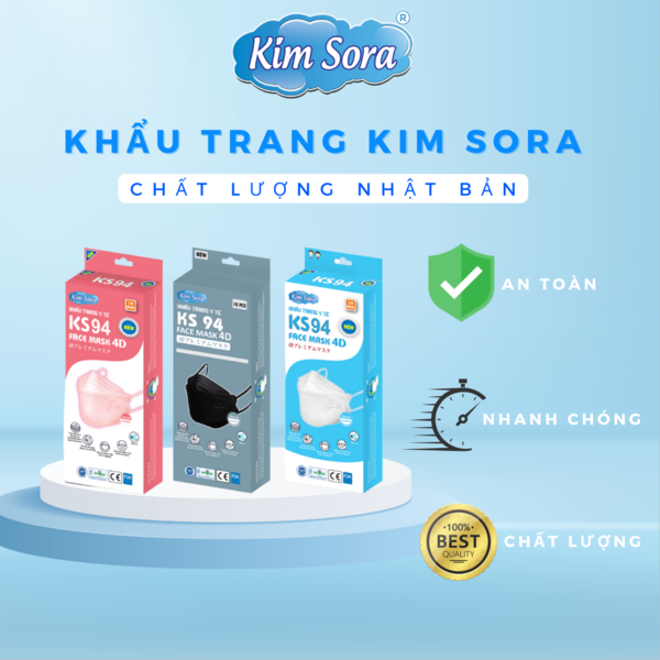 Khẩu trang y tế KS94 hộp 10 cái