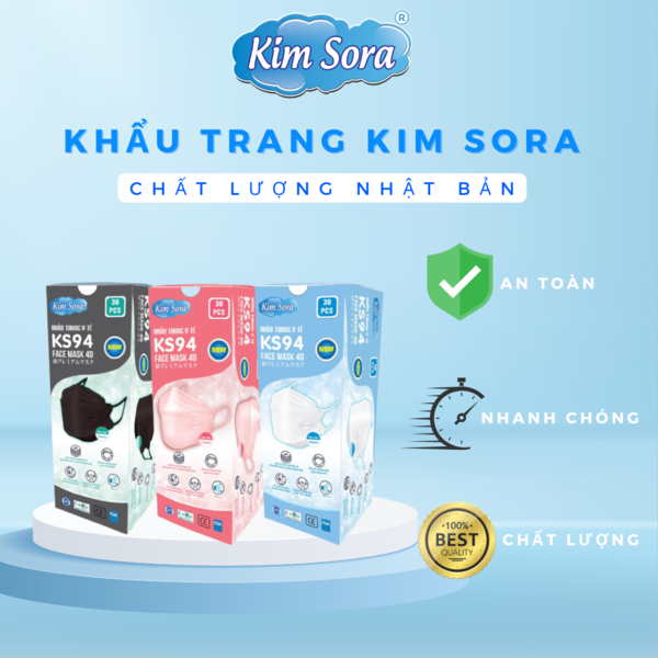 Khẩu trang y tế KS94 hộp 30 cái