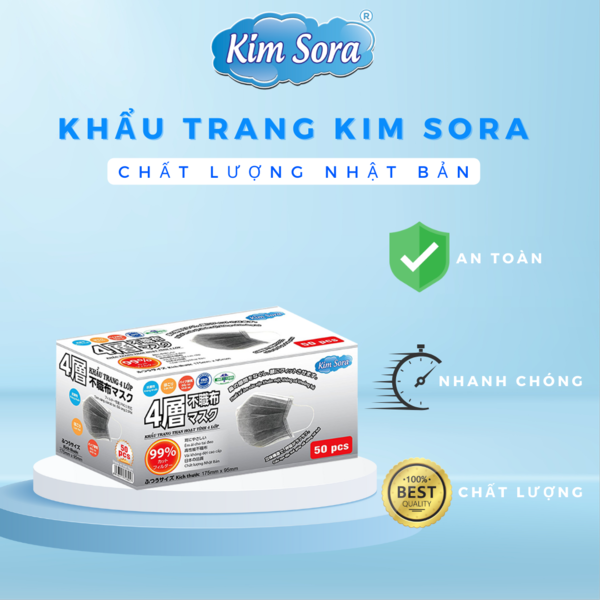 Khẩu trang y tế than hoạt tính