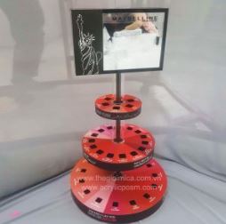 Kệ Mica trưng bày mỹ phẩm
