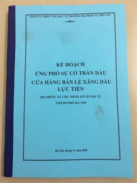 Kế hoạch ứng phó tràn dầu