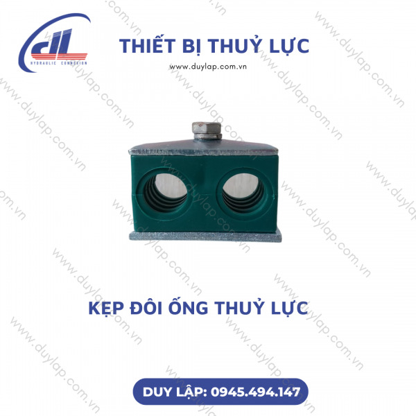 Kẹp đôi ống thủy lực