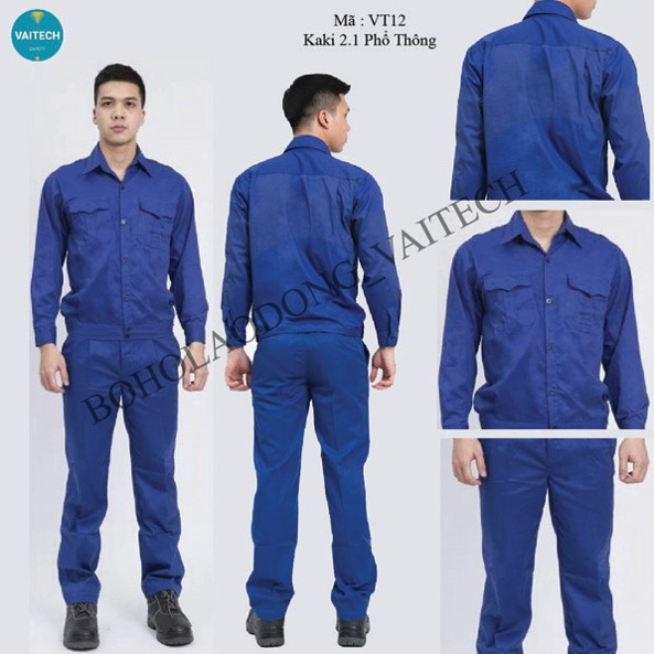 Quần áo bảo hộ kaki