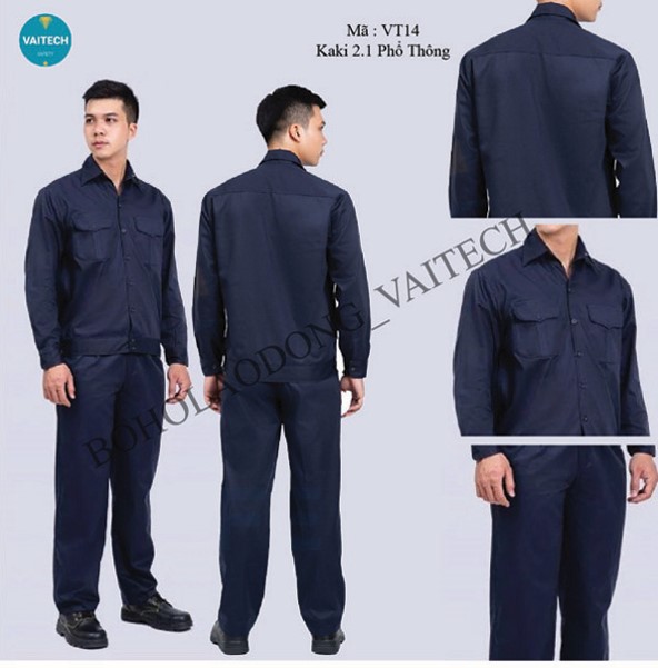 Quần áo bảo hộ kaki