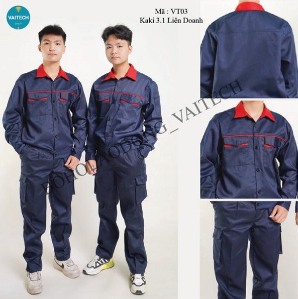 Quần áo bảo hộ kaki
