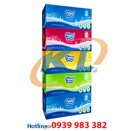 Khăn giấy hộp Pulppy