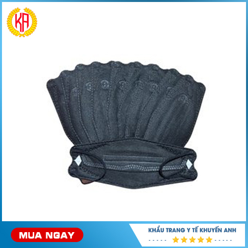 Khẩu trang y tế 4D KF94 đen