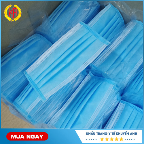 Khẩu trang y tế 4 lớp Khuyến Anh