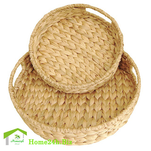 Khay lục bình tròn