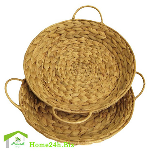 Khay lục bình móc quai