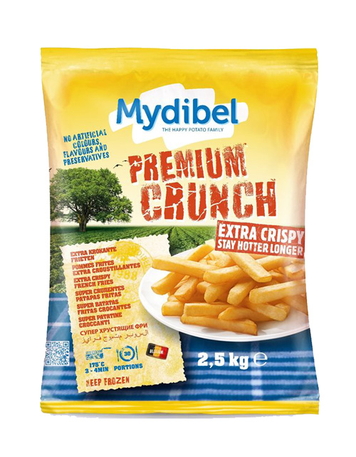 Khoai Tây Đông Lạnh Cao Cấp 7/7 hiệu Mydibel 2.5kg