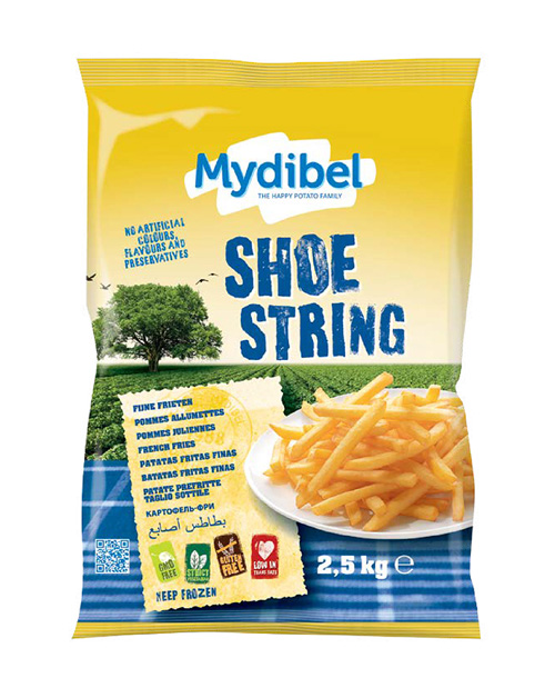 Khoai Tây Đông Lạnh Cắt Dài 7/7 Hiệu Mydibel 2.5Kg