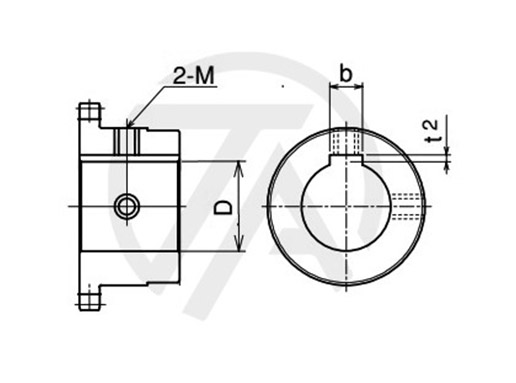 Khớp nối xích KC8020