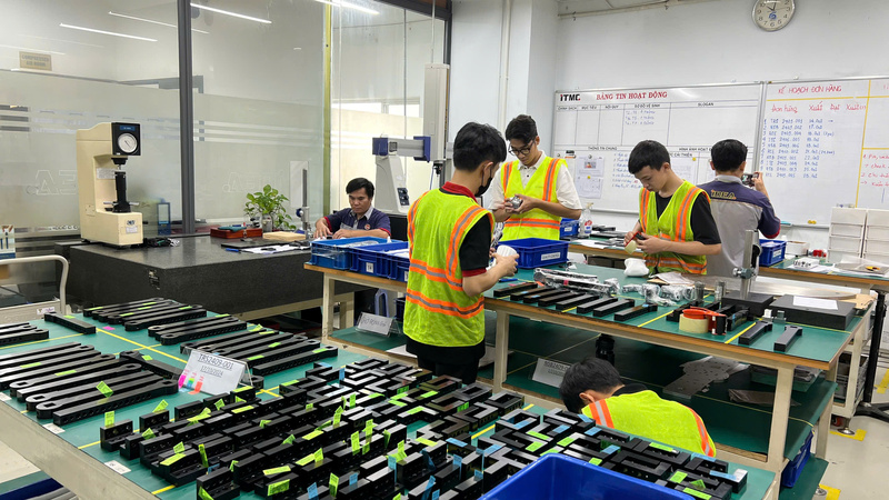 Khu vực phòng QC của IDEA