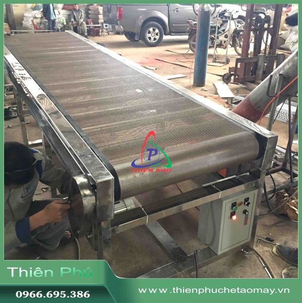 Khung băng tải lưới teflon