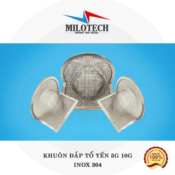 Khuôn đắp tổ yến 10g inox 304 bền đẹp