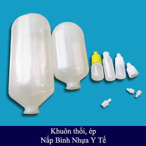 Nắp bình nhựa y tế