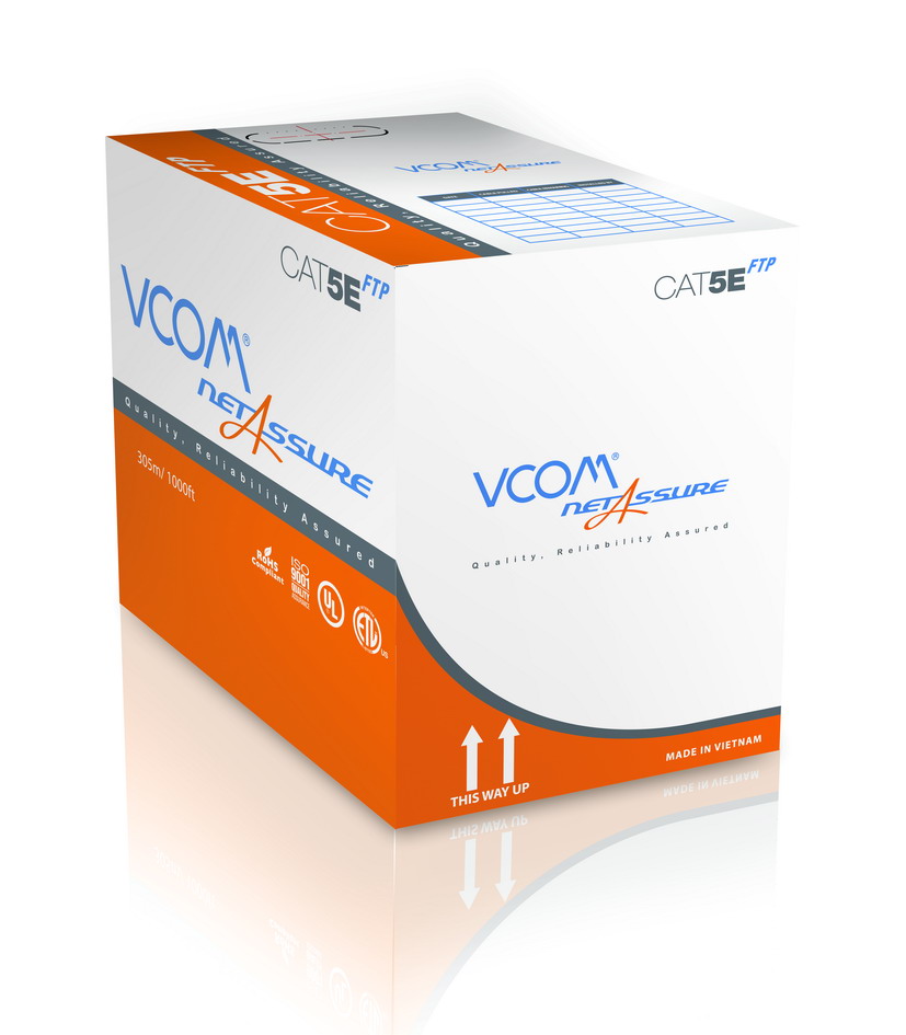 Cáp mạng VCOM Cat5E FTP