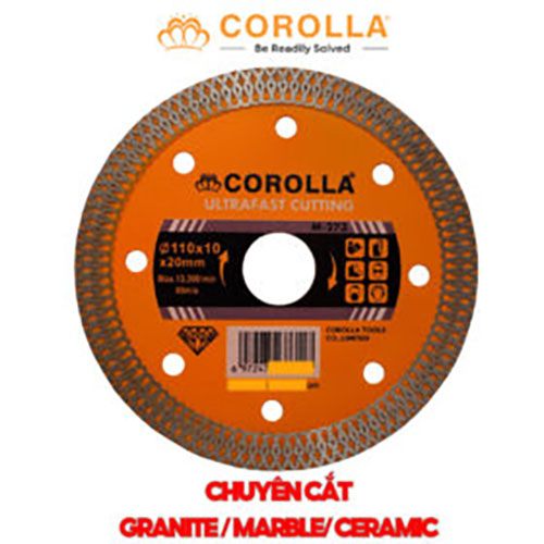 Lưỡi cắt gạch đaá COROLLA 110mm