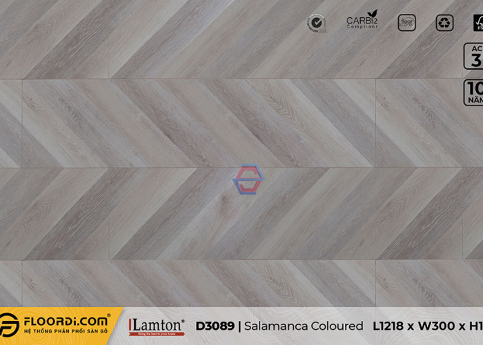Sàn gỗ Lamton vân xương cá D3089