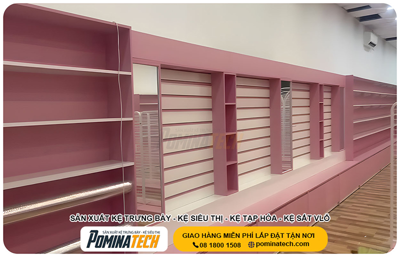 Lắp đặt cửa hàng phụ kiện tại Đồng Nai