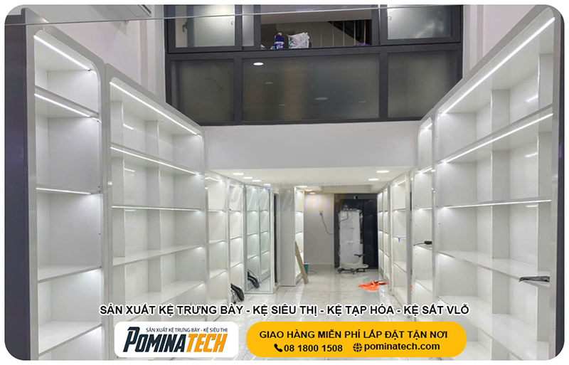 Lắp đặt cửa hàng tại Ninh Thuận
