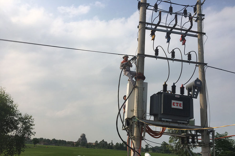 Lắp đặt trạm biến áp